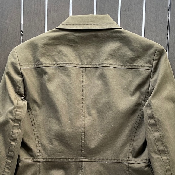 TALBOTS PETITES STRETCH ONE BUTTON BLAZER!! - Picture 9 of 12